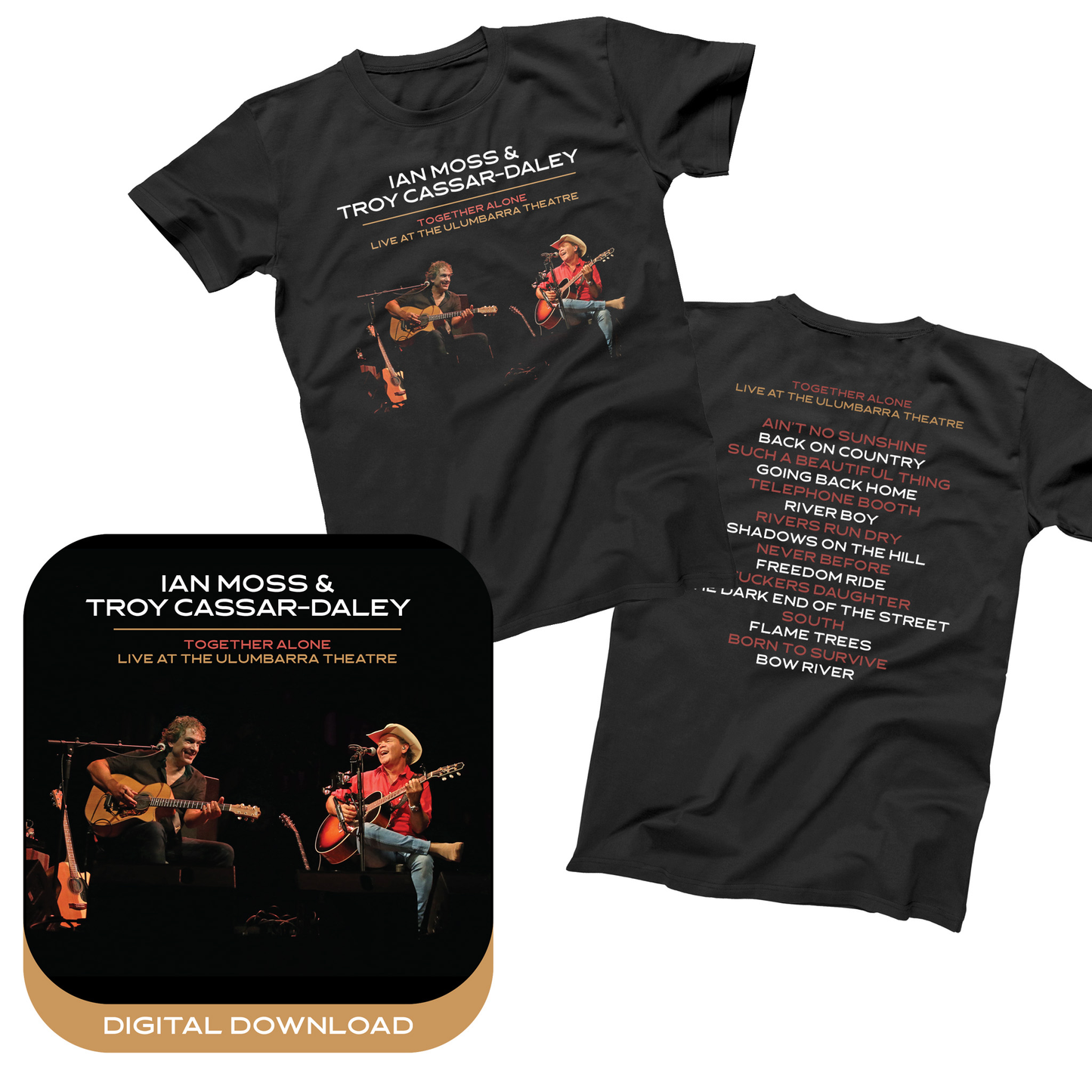Together Alone | Unisex T Shirt + Digital Download | PRE ORDER