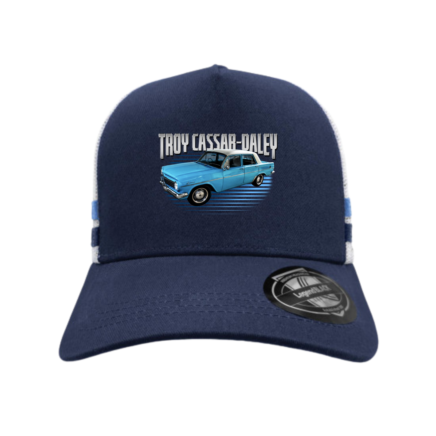 Daphne Striped Trucker cap