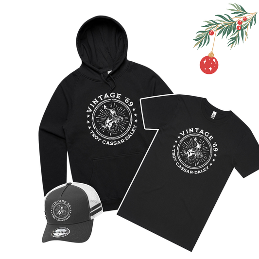 Vintage Xmas Bundle with Hoodie