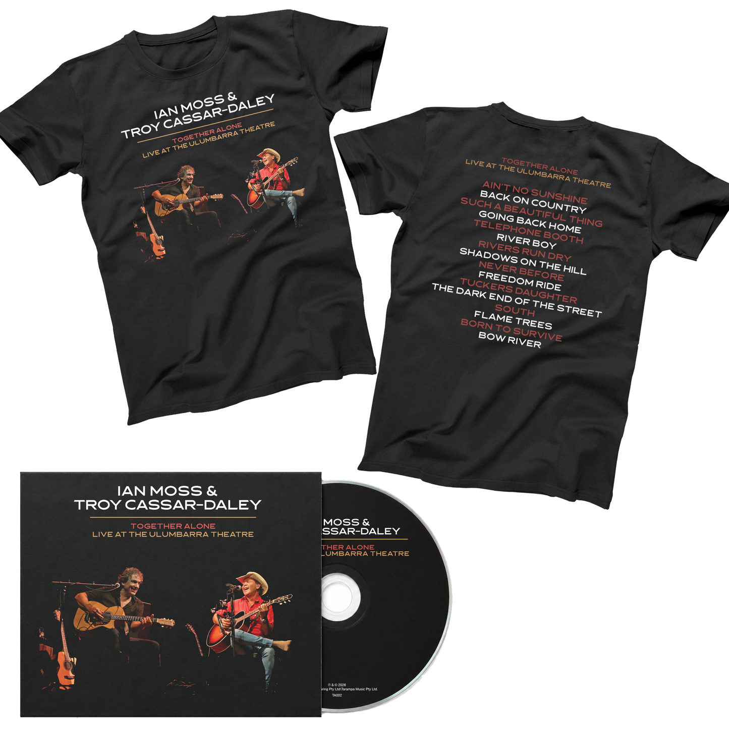 Together Alone | Cd + T shirt | PRE ORDER