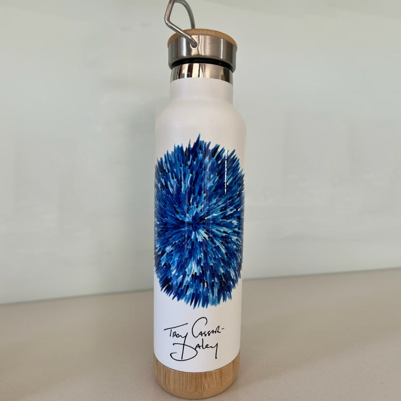 Drink Bottle with “High Tide” Painting